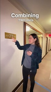 Combining 2 apartments RENOVATION 🤯🏠🏠‼️ #interiordesign #home #homeimprovement #nyc #realestate