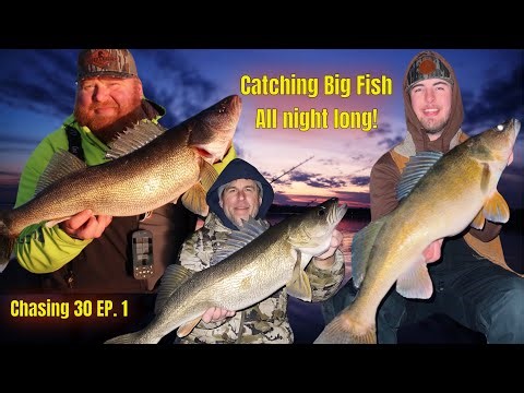 Chasing 30 (Episode 1) – The Hunt for 30” Wisconsin Walleye Starts NOW!