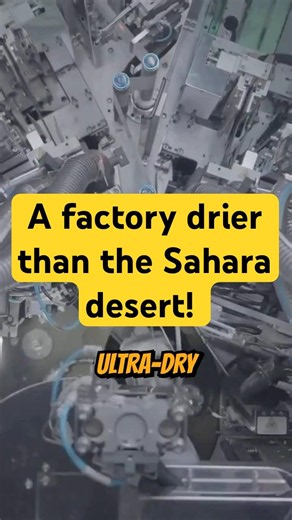 This Factory Is Drier Than the Sahara Desert