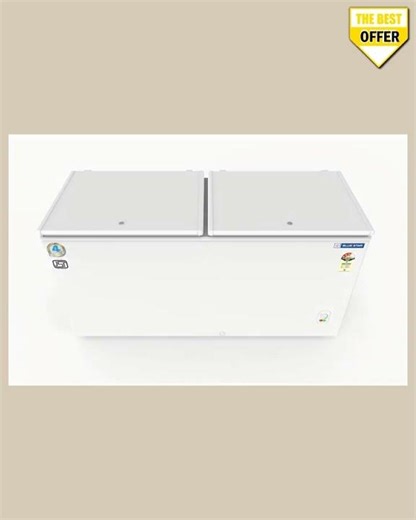 Blue Star CF3-500MPW Chest Type - Hard Top Freezer, 484 litres, Convertible, White