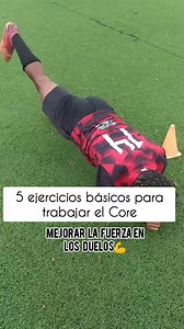 7.9K views · 58 reactions |  5 ejercicios básicos para trabajar el Core Mejorar la fuerza en los duelos - Guarda y pruébalo ✅ ¡Sigue para más!  | E1 Profe | Facebook