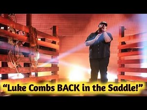 Luke Combs Shuts Down the CMA Awards 2025 with POWERFUL “Back in the Saddle” Performance! 🤠🔥