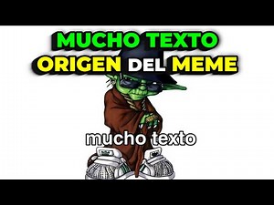 A LOT OF TEXT ORIGIN OF THE MEME The Story Behind Yoda Rapper and Who Together with the Phrase