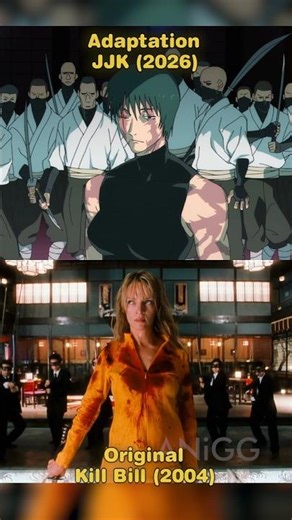 Maki Zenin Clan Massacre vs Original Kill Bill #jjk #jujutsukaisen #jujutsukaisenedit