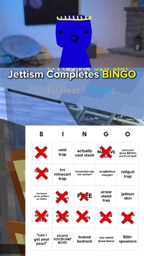 I Completed Donut SMP Bingo