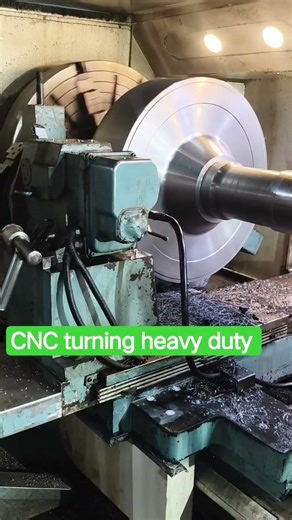 CNC Turning Heavy Duty Machine Demo | High Power Metal Cutting