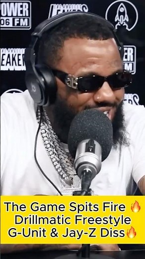 The Game Spits Fire 🔥 Drillmatic Freestyle (G-Unit & Jay-Z Diss) 🔥