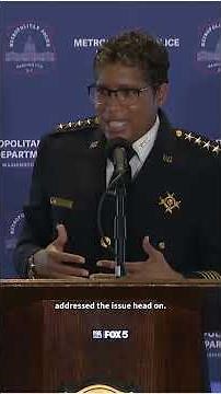 "F you" haters: DC police chief's emotional speech