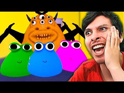 TODOS LOS FINALES DE LA VENGANZA DE POU CAPÍTULO 2 (BOU'S REVENGE CHAPTER 2 ROBLOX)