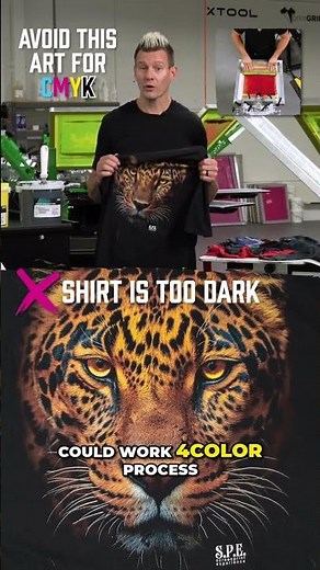 What designs work best for CMYK Screen Printing?