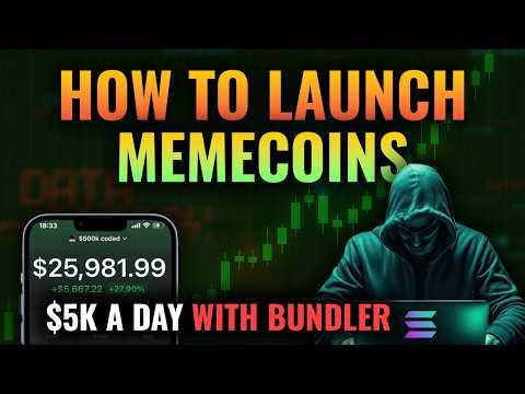 Pumpfun Bundler Method — $5K Daily Memecoin Launch Strategy