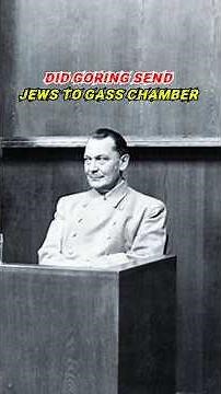 Did You Gave Orders To Send Jews To Gas Chamber? Execution Of Herman Goring #worldwar2