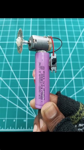 DIY Mini Cutting Machine Using DC Motor | Homemade Mini Drill Tool | Electronics Project #shorts