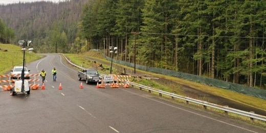 Hwy 224 reopens east of Estacada after 2020 wildfire damage