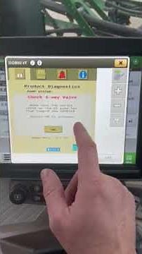 Direct Injection Calibration - Inside a Deere Sprayer