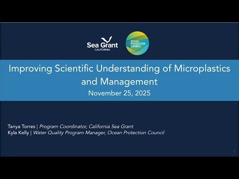 Improving Scientific Understanding of Microplastics and Management