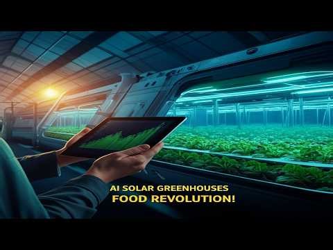 How AI & Solar Greenhouses Will Change Food Forever!