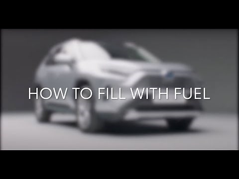 Toyota RAV4: How to fill with fuel