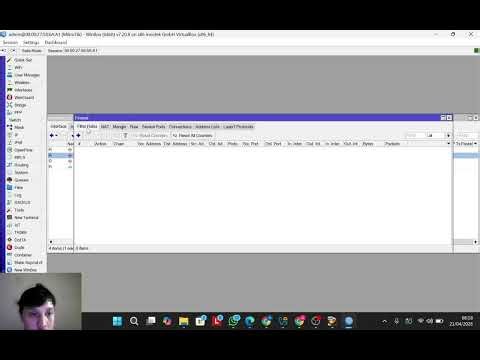 Implementasi Firewall MikroTik untuk Client Kali Linux | UTS JARKOM Implementasi Firewall MikroTik