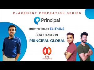 Principal Global Services Pune Interview | Diagnostic test | eLitmus | 2021 - 2022 Recruitment
