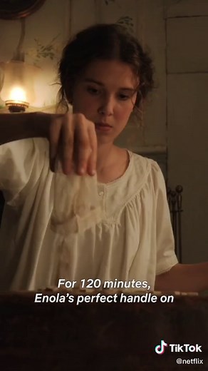 cookiessss #enolaholmes #baking #milliebobbybrown #netflix