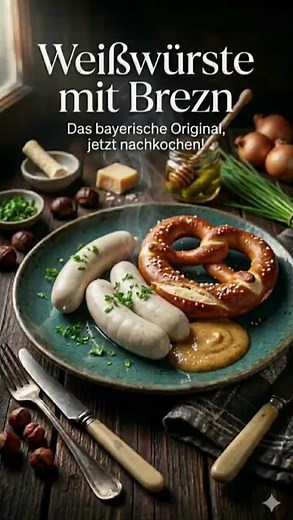 Weißwürste mit Brezn – Herzhaft, traditionell und unglaublich lecker