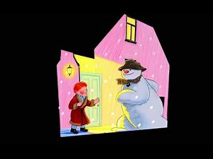 The Snowman 1982 Projection Mapping Show | Full Movie Recreation Synced to Music