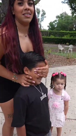 Dad surprises son with huge birthday surprise! #shorts