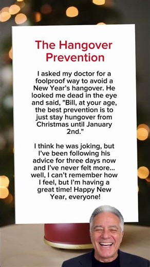 The Hangover Prevention #joke