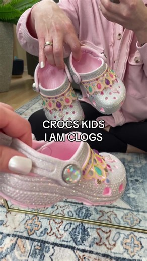 Your toddlers are gonna be obsessed with wearing these Crocs this spring and summer 😍 #crocs #toddler #toddlermom #kidsshoes #crocsnewarrivals