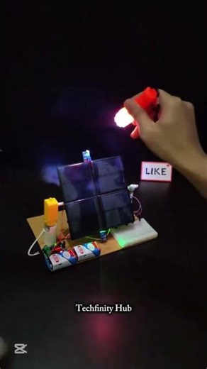 Laser-Based Light Detection System | Working Prototype Demo #LaserSystem #LightDetection