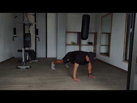 Inchworm push up