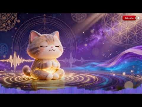 🐾 Cat Purr Anxiety Relief for Rescue Cats | 50 Hz