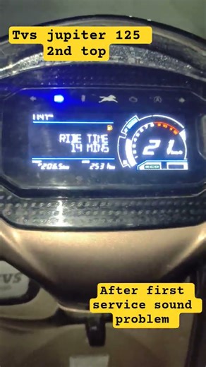 TVS JUPITER 125CC 2ND TOP👎//AFTER FIRST SERVICE SOUND PROBLEM #shortvideo #shorts #short