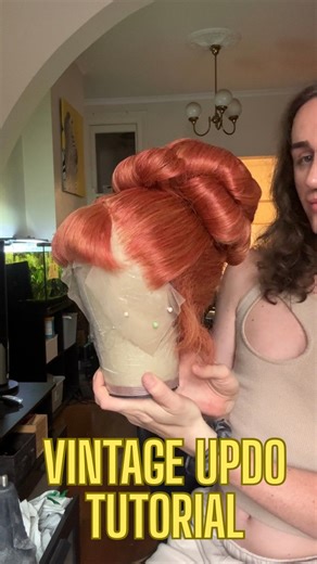 Wigged Out | Lace Front Wigs | Drag Essentials on Instagram: "It’s already February and our New Year’s resolution of posting more content hasn’t gone to plan so what better way to start than with this in depth updo tutorial! We used a Kerri in Cinnamon Spice for the wig in this tutorial. If you would like a tutorial for another style let us know in the comments! #wigtutorial #wigstyling #wig #updo #tutorial"