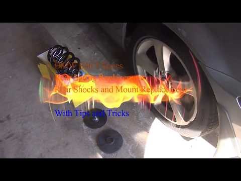 BMW Rear Springs and Shocks Replacement 3 Series E46