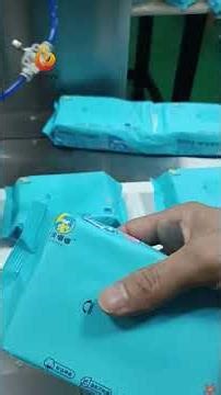 How are wet wipes made real footage inside the factory #wetwipesmachine