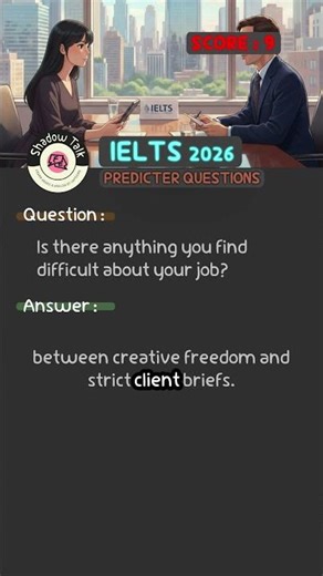 IELTS Speaking: Navigating Professional Challenges | Visual Immersion & Workflow Optimization