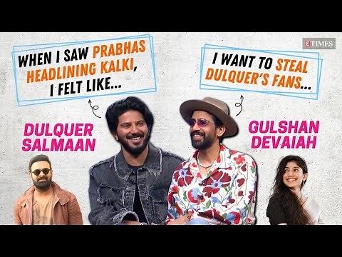 Dulquer Salmaan & Gulshan Devaiah Interview: Guns & Gulaabs, Prabhas, Sai Pallavi, Mammootty & More