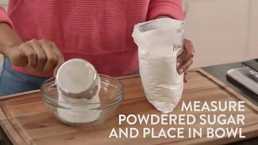 No sifter? No problem! Learn how to sift powdered sugar without a sifter in this video. http://kraft.us/1clv333 | My Food and Family