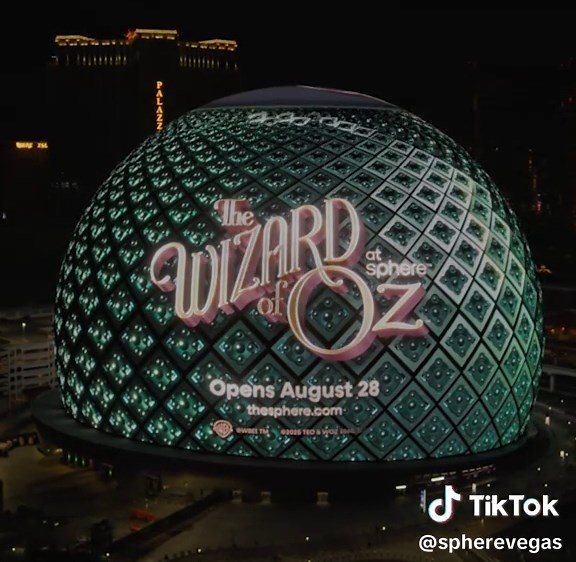 Experience Wizard of Oz at the Sphere in Vegas