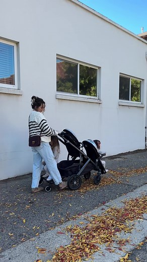 going from a double stroller to a triple stroller to prep for baby! we love how convenienr the buggyboard maxi from @Lascal is & how it works with all of our strollers! you can find it linked in my bio #lascalfamily #ad