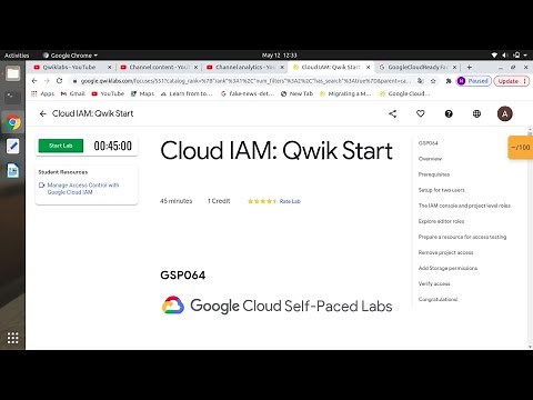 Cloud IAM: Qwik Start | GSP064
