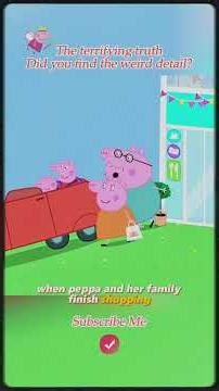 Have you ever noticed the weird things going on in Peppa Pig?