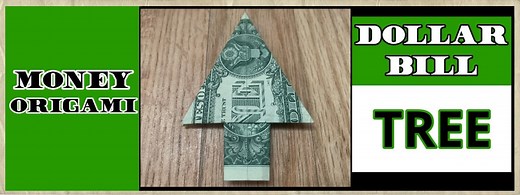 EASY Dollar Bill Tree in 7 Folds: Step-By-Step | The Daily Dabble