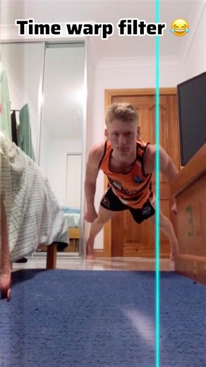 Time warp scan filter 😂 #shorts