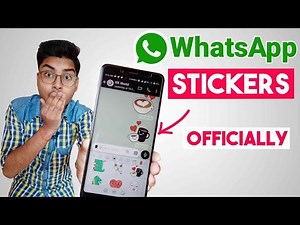 How to Use WhatsApp Stickers Offically | Install Now | in Hindi