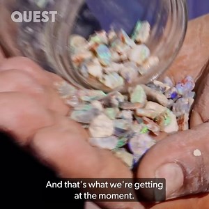 289K views · 2.8K reactions | The team take on the task of moving grizzly bars to keep the mining operation running smoothly! #OutbackOpalHunters | Quest | Facebook