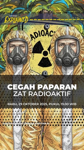 5.3K views · 3 comments | Kasus udang radioaktif yang mengandung zat Cesium-137 bukan pertama kali. Di Jepang pada 2011 kasus tersebut pernah terjadi pada ledakan pembangkit listrik tenaga nuklir mereka. Lalu seperti apa tindakan preventif yang harus dilakukan apabila zat radioaktif masuk ke lingkungan kita? Simak Explained selengkapnya episode “Dampak Radiasi Cesium-137 Bagi Tubuh” di YouTube Tempodotco. #TempoEXPLAINED #Cesium-137 #UdangRadioaktif #Cikande | TV Tempo | Facebook