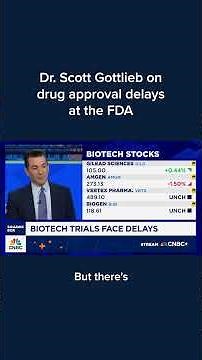 Dr. Scott Gottlieb on drug approval delays at the FDA